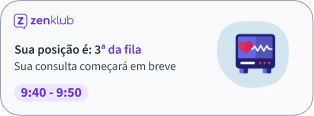 Variação de teste A/B com a Zenklub para consulta imediata no iOS